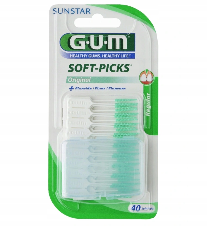 

Gum Soft-Picks Regular czyściki międzyzębowe 40szt