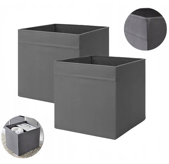 

Pudełko Ikea Drona Wkład Regał Kallax Szary 2 szt