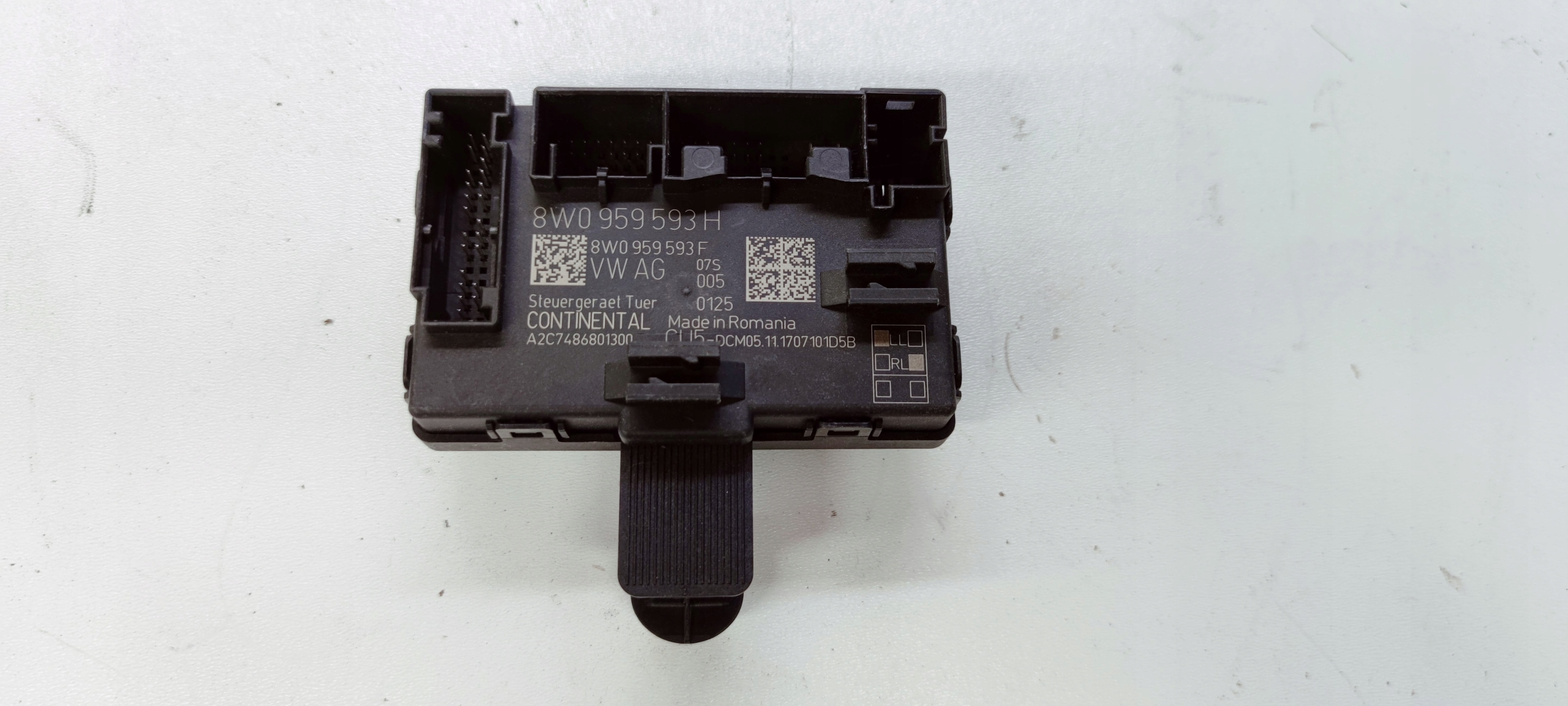 module control unit door AUDI A4 B9 L P 8W0959593H