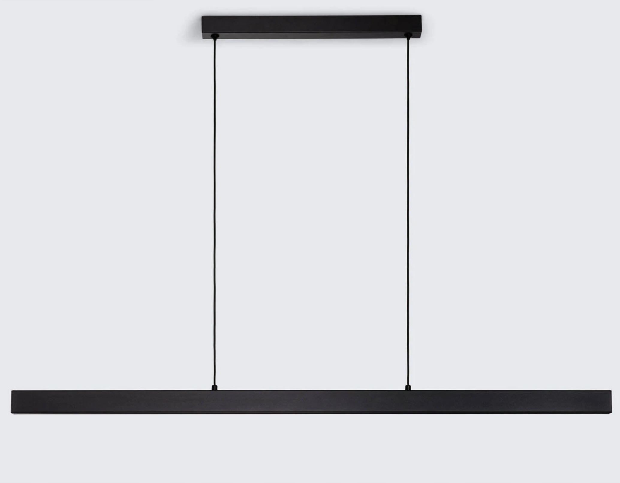 Lineárne závesné Led svietidlo 42W Cct UGR<19 obojstranné Funky Sly 120 cm čierne