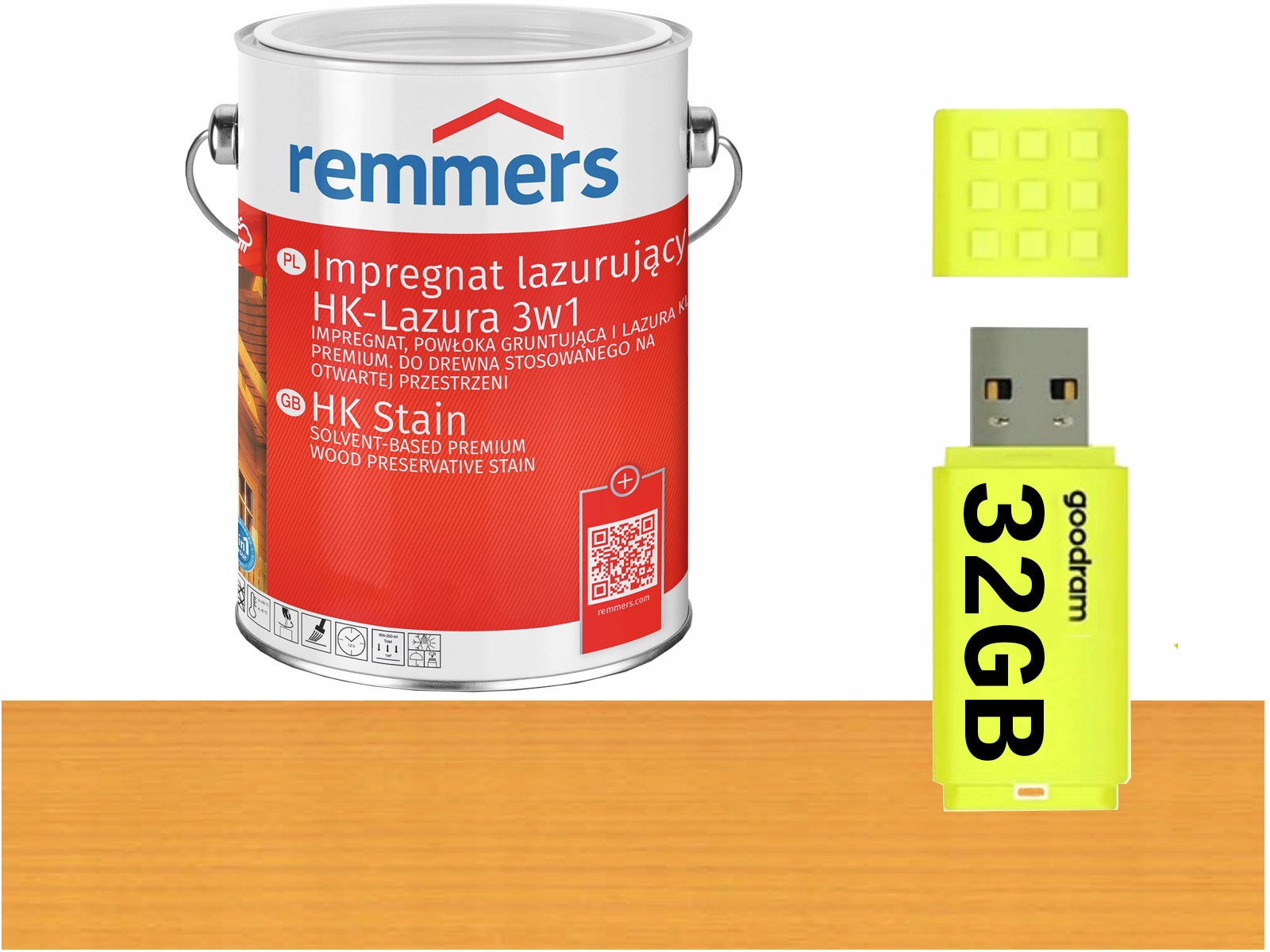 Remmers HK-Lasur impregnační přípravek na dřevo 2,5L Borovice
