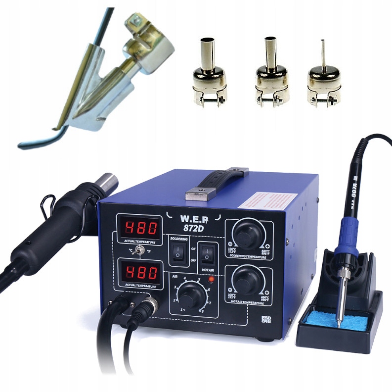 SPAWARKA PLASTIKU WEP 872D +LUT.GROTOWA +DYSZA BUT