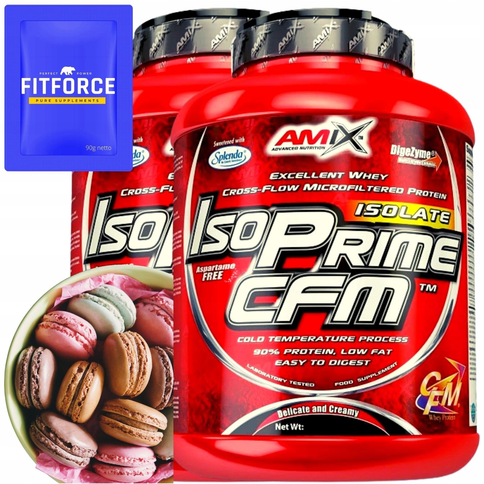 Proteinový koktejl pro hubnutí Keto bez cukru Amix