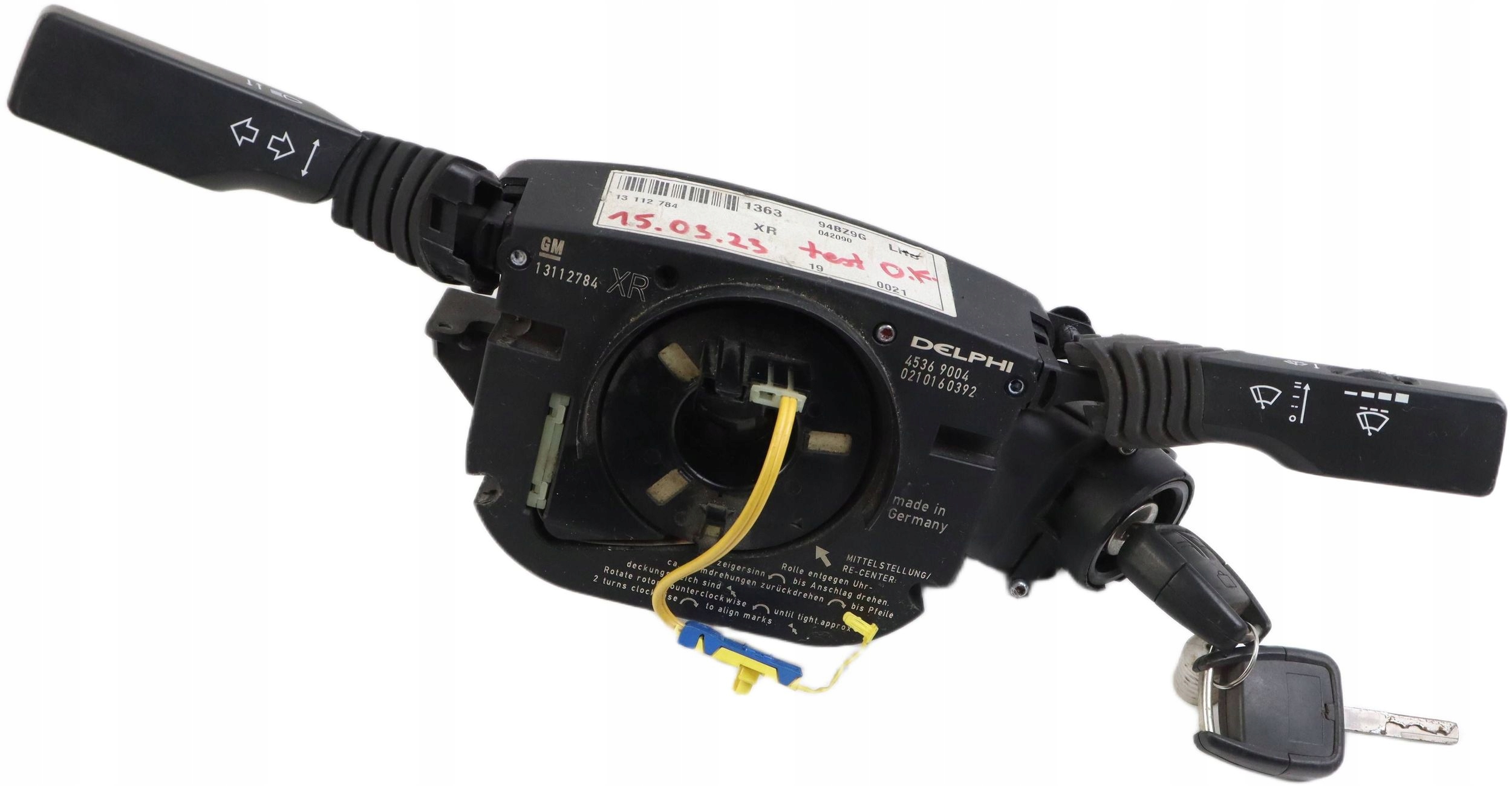OPEL VECTRA C DEVIO LUCI TERGICRISTALLO TERGI DEVIO LUCI DEVIO 13112784XR