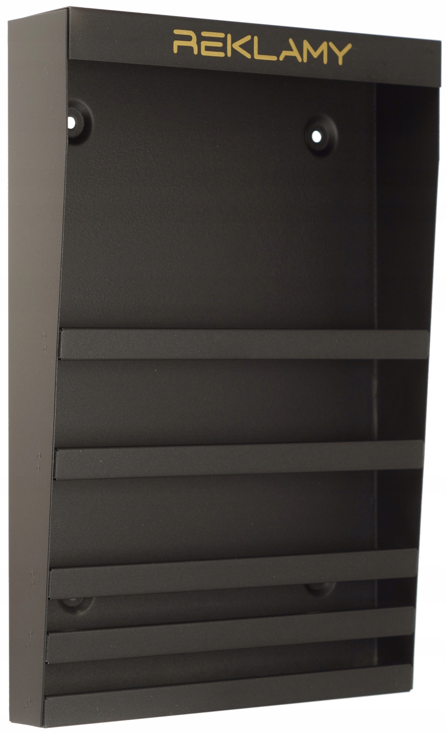 Krabička Na Reklamy Noviny Letáky Tisk 35 x 24 CM Černá Polsko