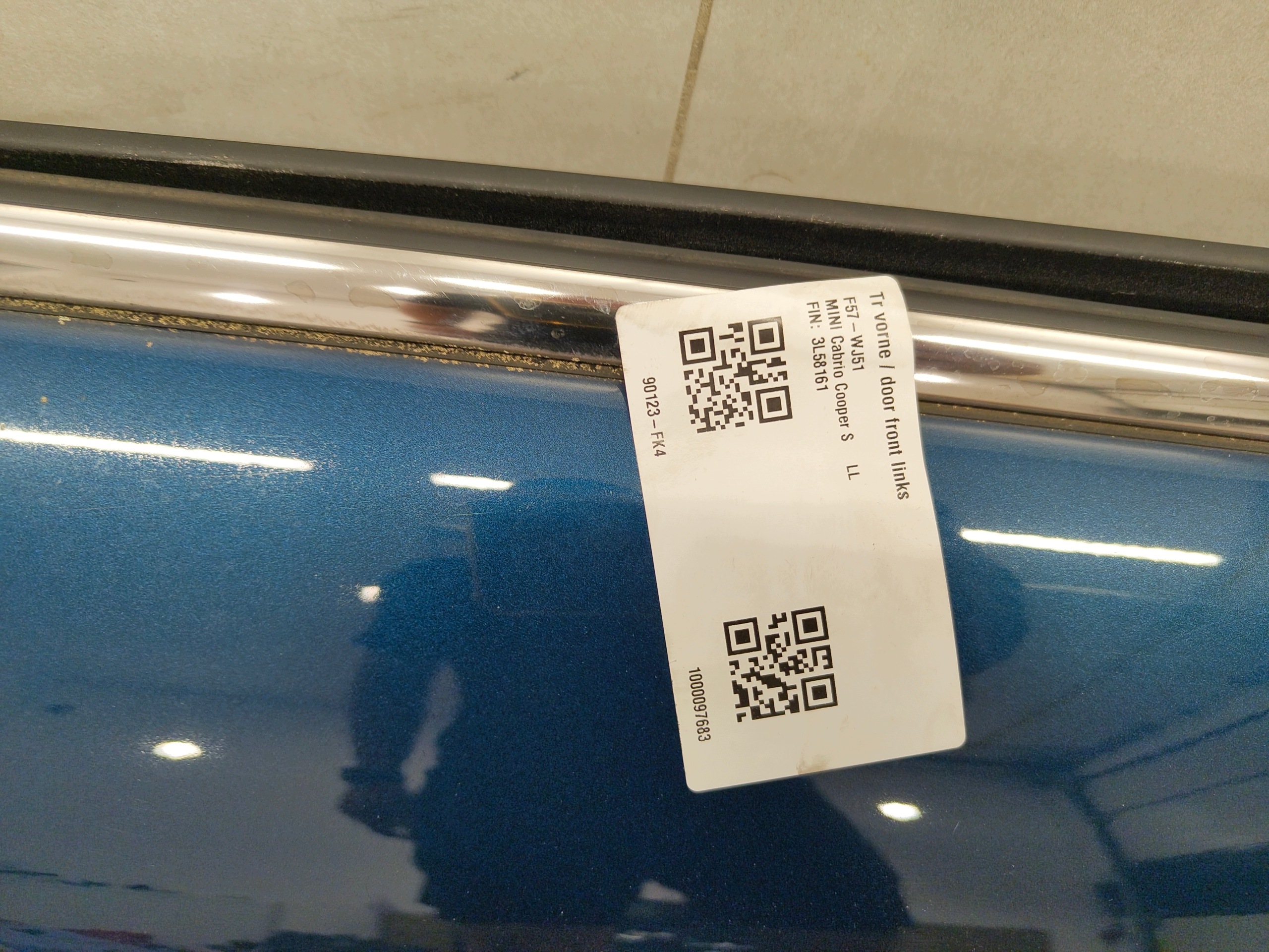 MINI F57 door left C44