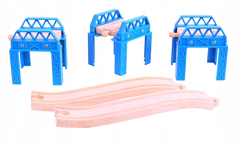 

Wsporniki pod Tory Kolejowe Drewniane Bigjigs Rail