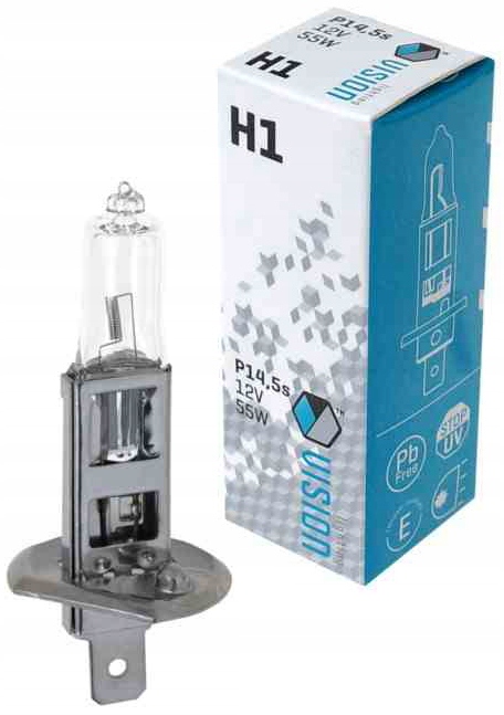 

Żarówka Halogenowa 12V H1 55W Vision 58801 1SZT