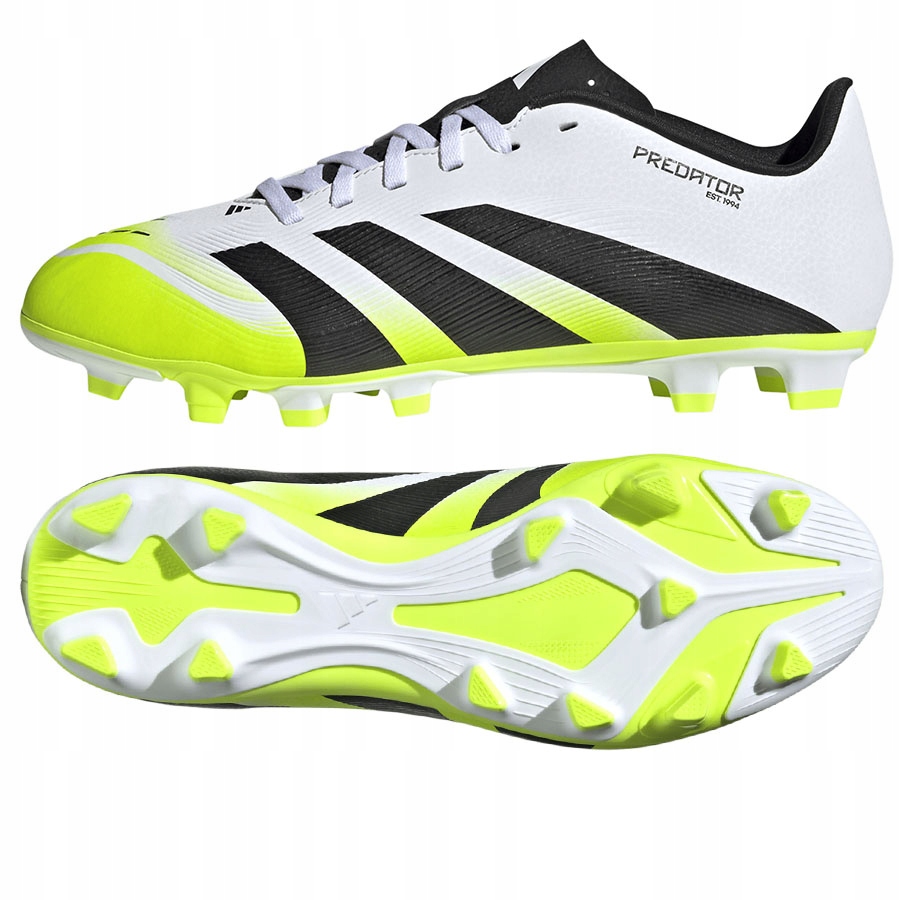 Boty adidas Predator Club Fg/mg JH8847 bílé 44 2/3