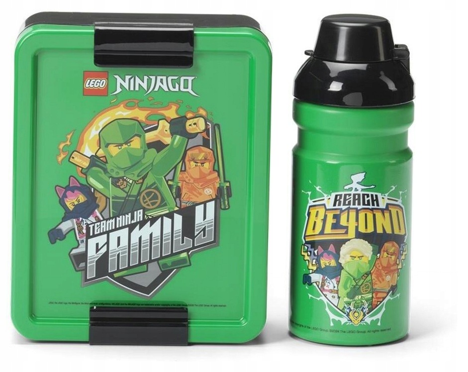 Lego lunchset Ninjago zielony