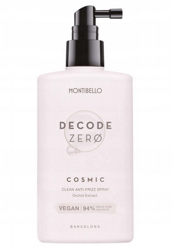 Montibello Decode Zero Cosmic sprej proti krepatění a nepoddajným vlasům