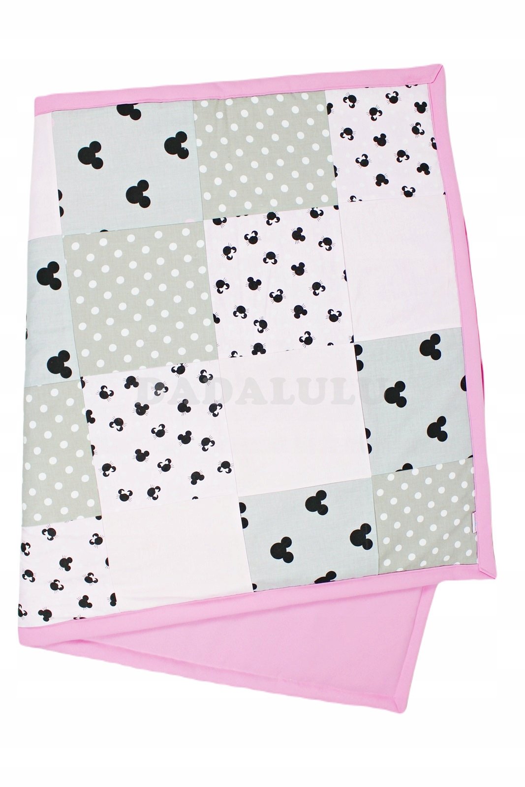 Přehoz na postel patchwork Minnie Mouse 100/160 cm 100% bavlna