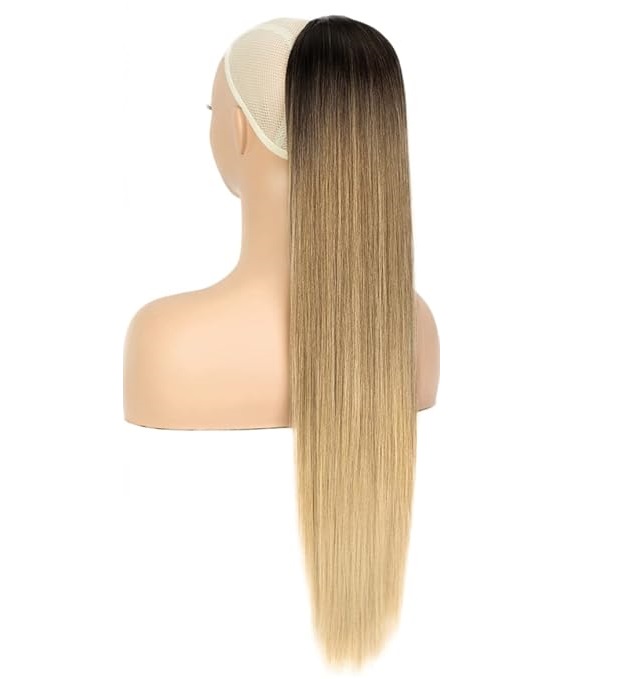 Připínací Umělý Culík Syntetické Vlasy Umělé Vlasy Na Přívěsu