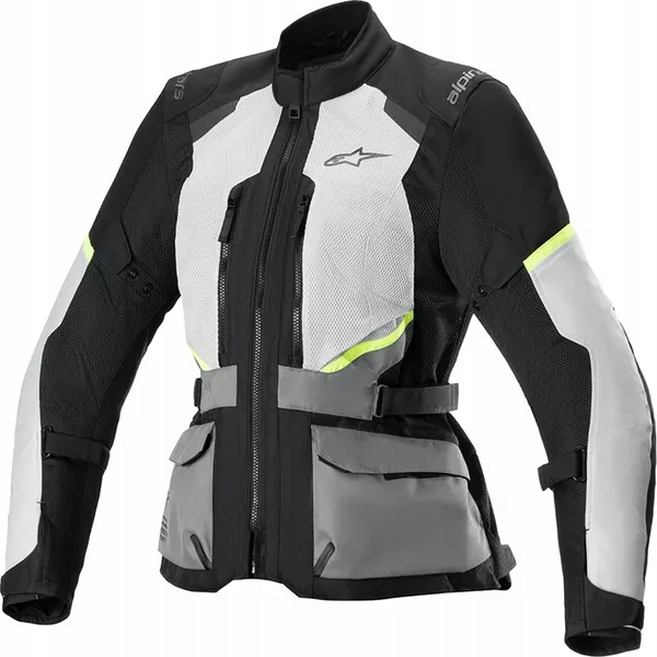 Dámska bunda Alpinestars Stella Andes Air Drystar sivá/čierna L