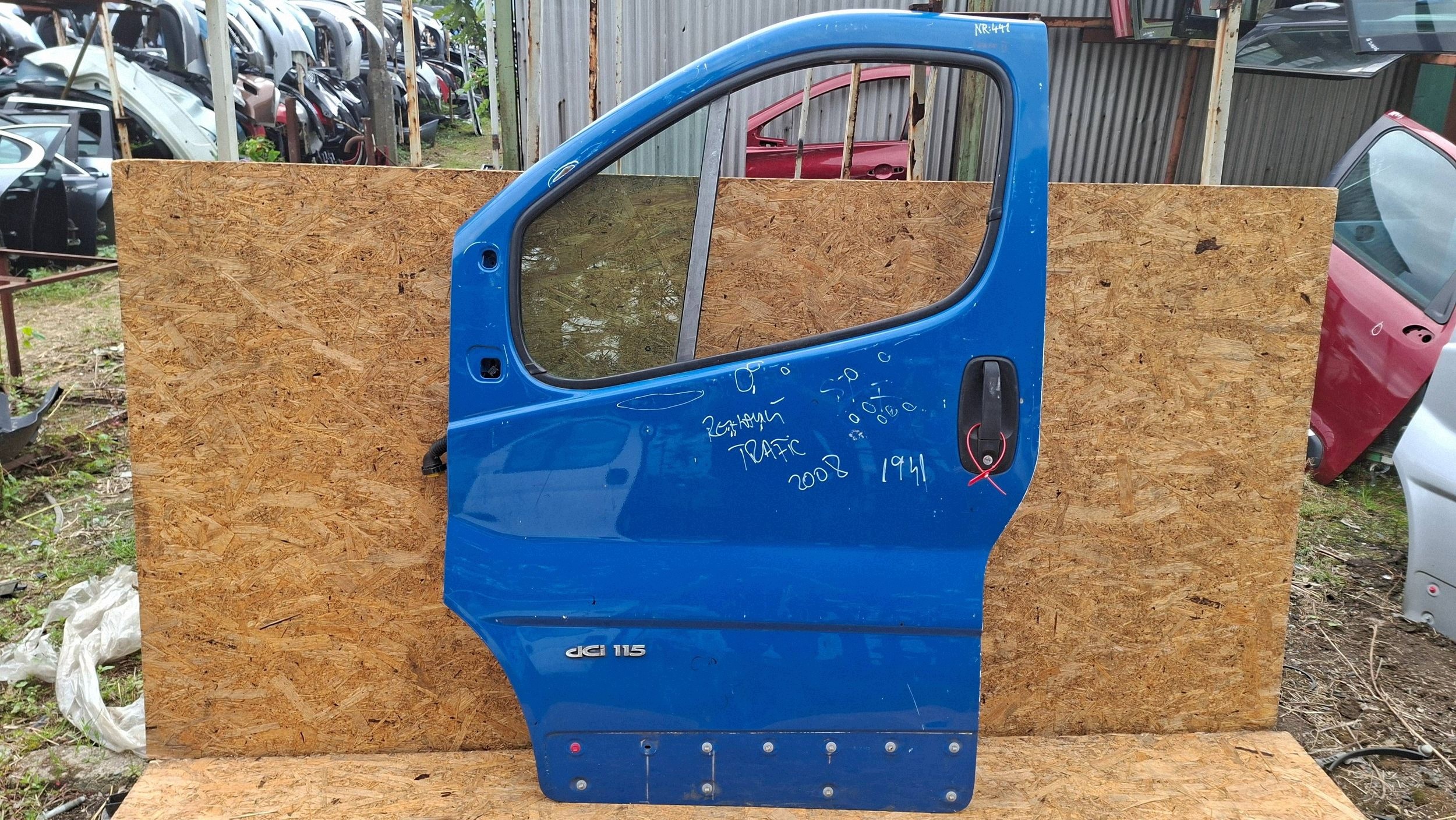 door front left RENAULT TRAFIC II VIVARO A 2001-2014