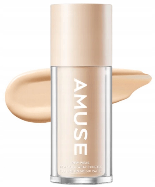 Amuse Dew Wear Foundation #02 Healthy SPF50+ podkład ciepły beż 35ml