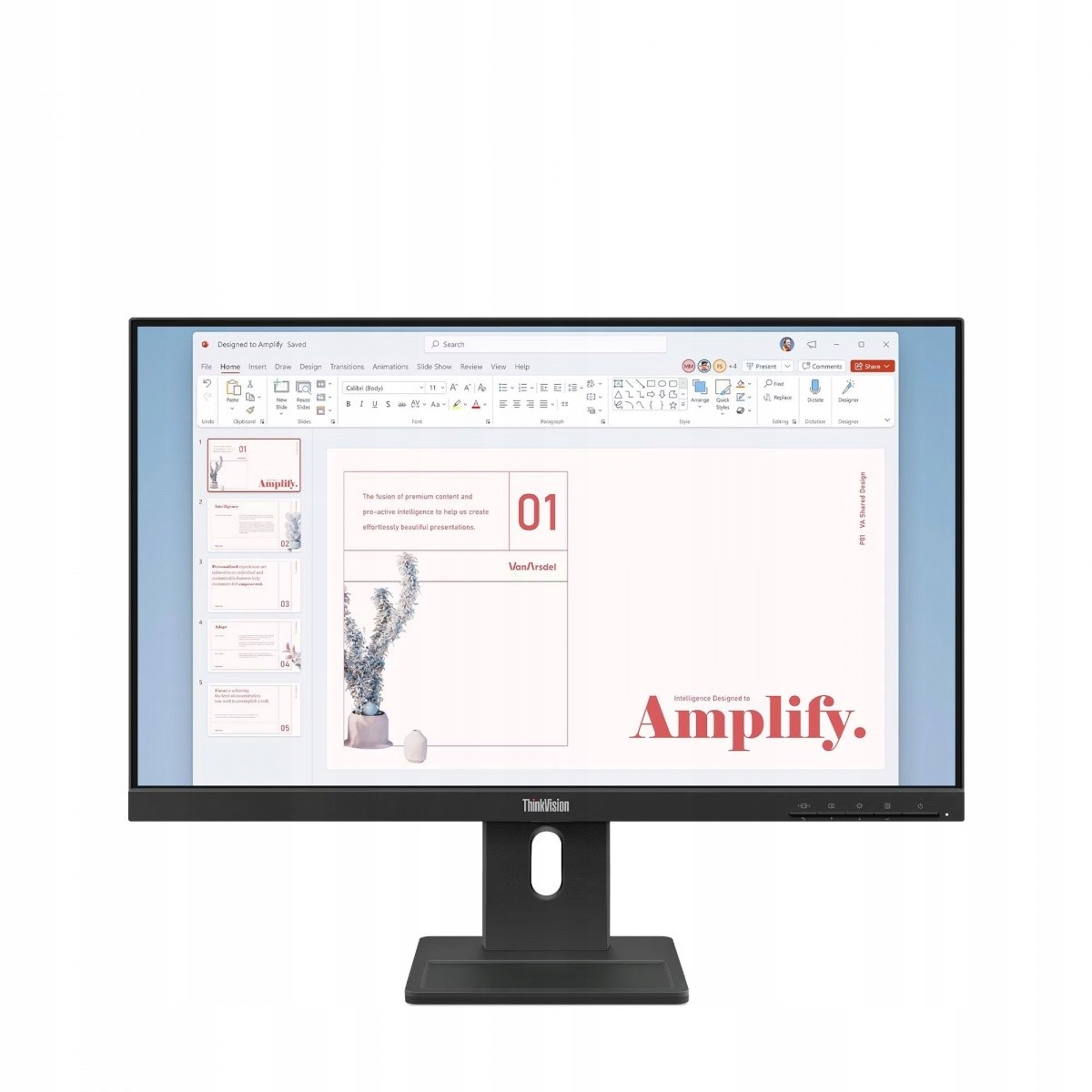 23.8-palcový monitor ThinkVision E24-40 64BAMAT1EU