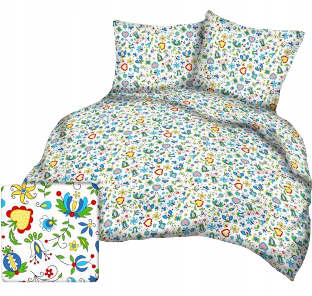 

Pościel Satynowa 140x200 Satyna Bawełna Polska