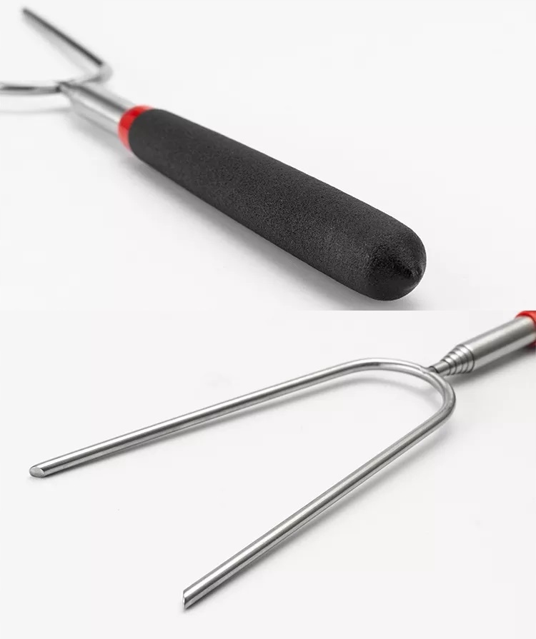 WIDELEC TELESKOPOWY DO OGNISKA kijek widełki 4szt Rodzaj widelec ogniskowy (widełki)