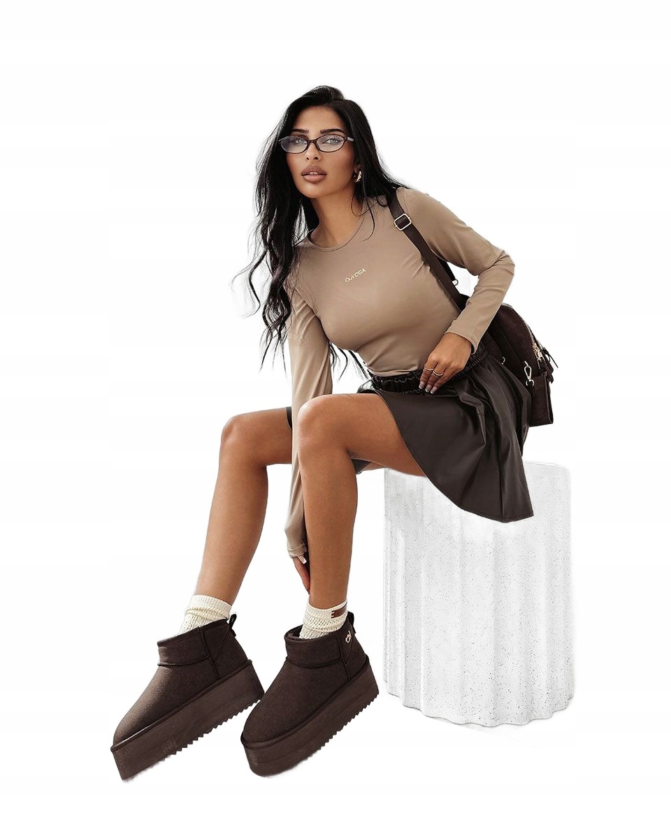 Bluzka damska Olavoga Simbi 2025 cappucino L