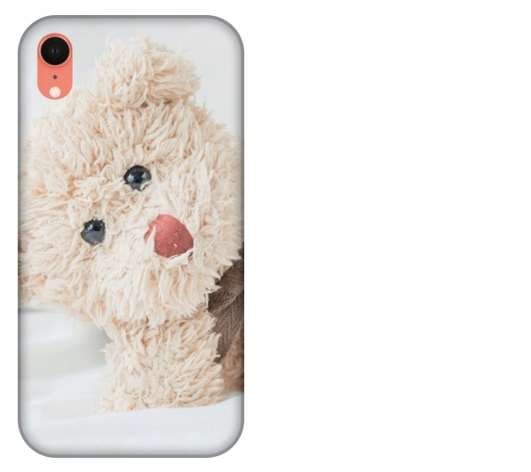 

Etui pokrowiec iPhone Xr Mis pluszowy
