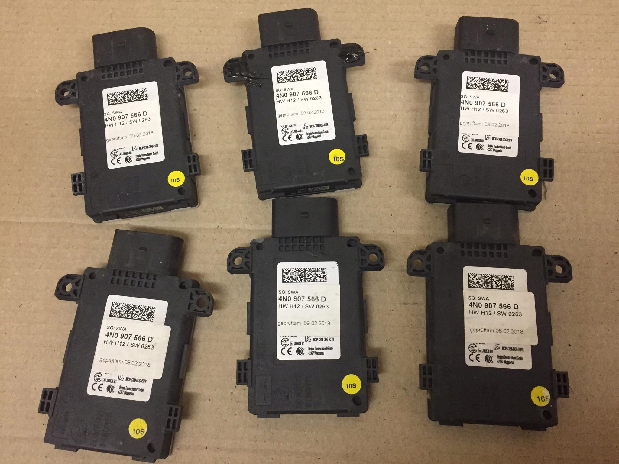 VW AUDI SENSOR RADAR ASSISTANT BELT ACC 4N0907566D