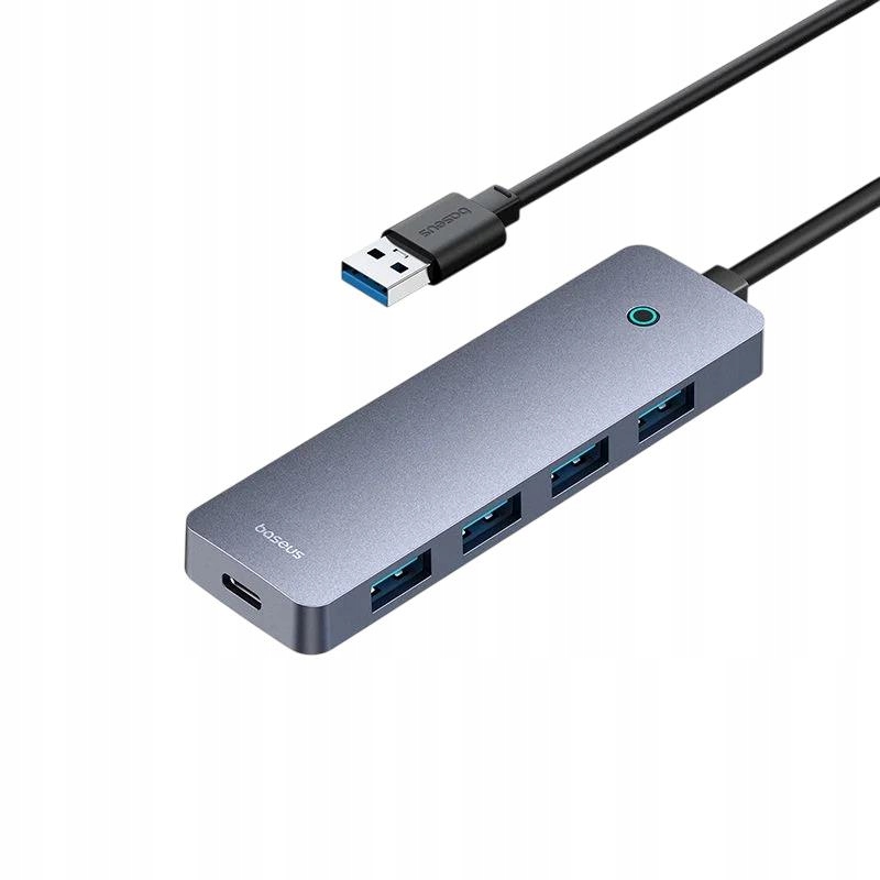 Baseus Hub 4-PORTOWY Usb 3.0 Do Laptopa Telefonów Z Portami B0005280B811-10