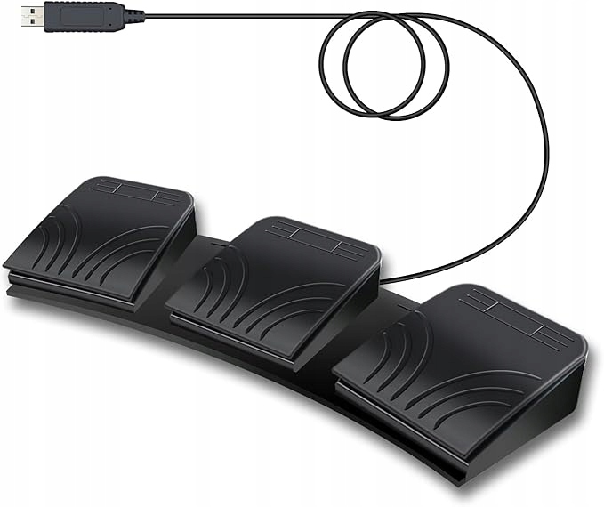 Nožní Pedál Pcsensor FS2020 Usb Optický Ovládací Spínač Pro Počítač