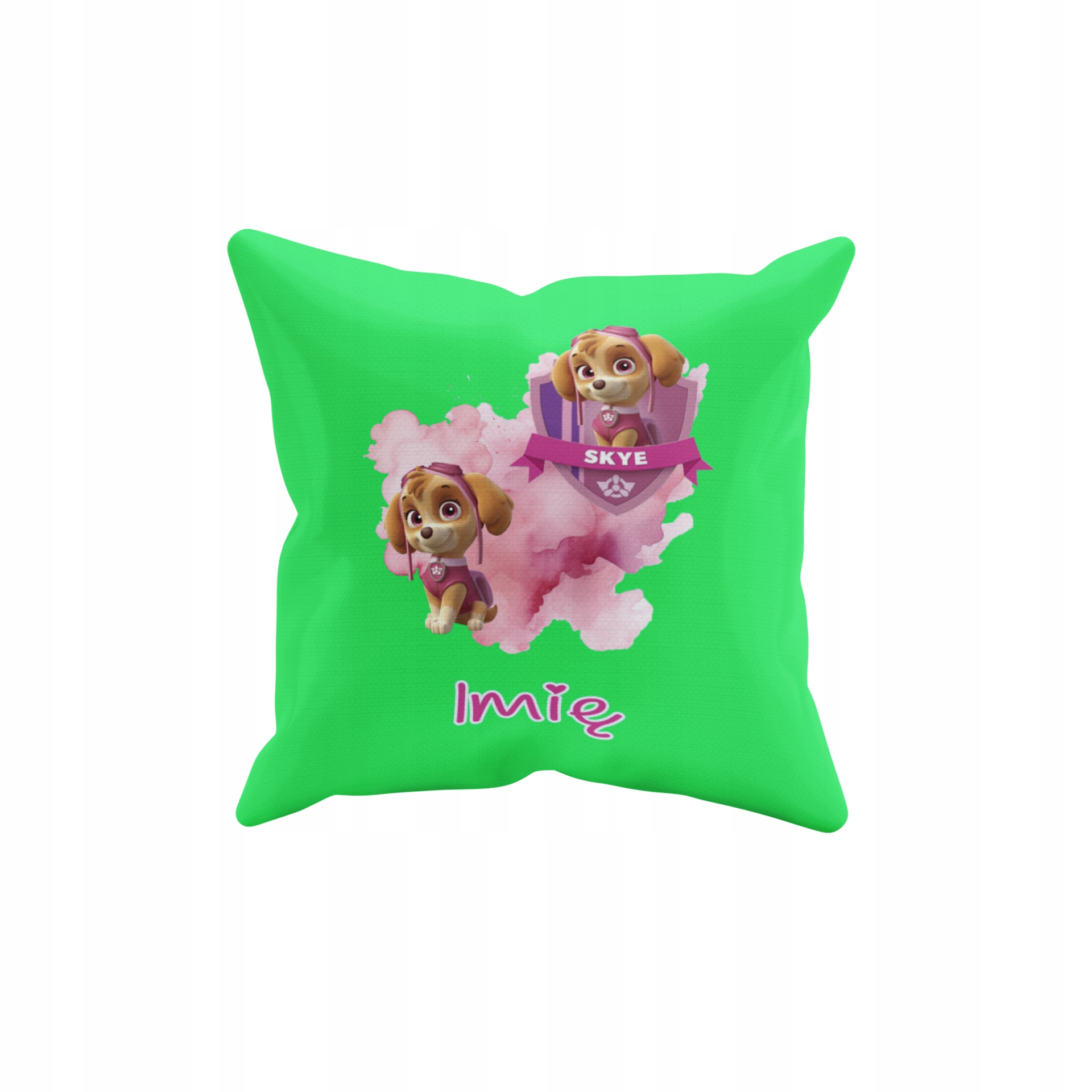 POSZEWKA NA PODUSZKĘ JAŚKA DO PRZEDSZKOLA PSI PATROL SKYE + IMIĘ GRATIS Waga produktu z opakowaniem jednostkowym 0.5 kg