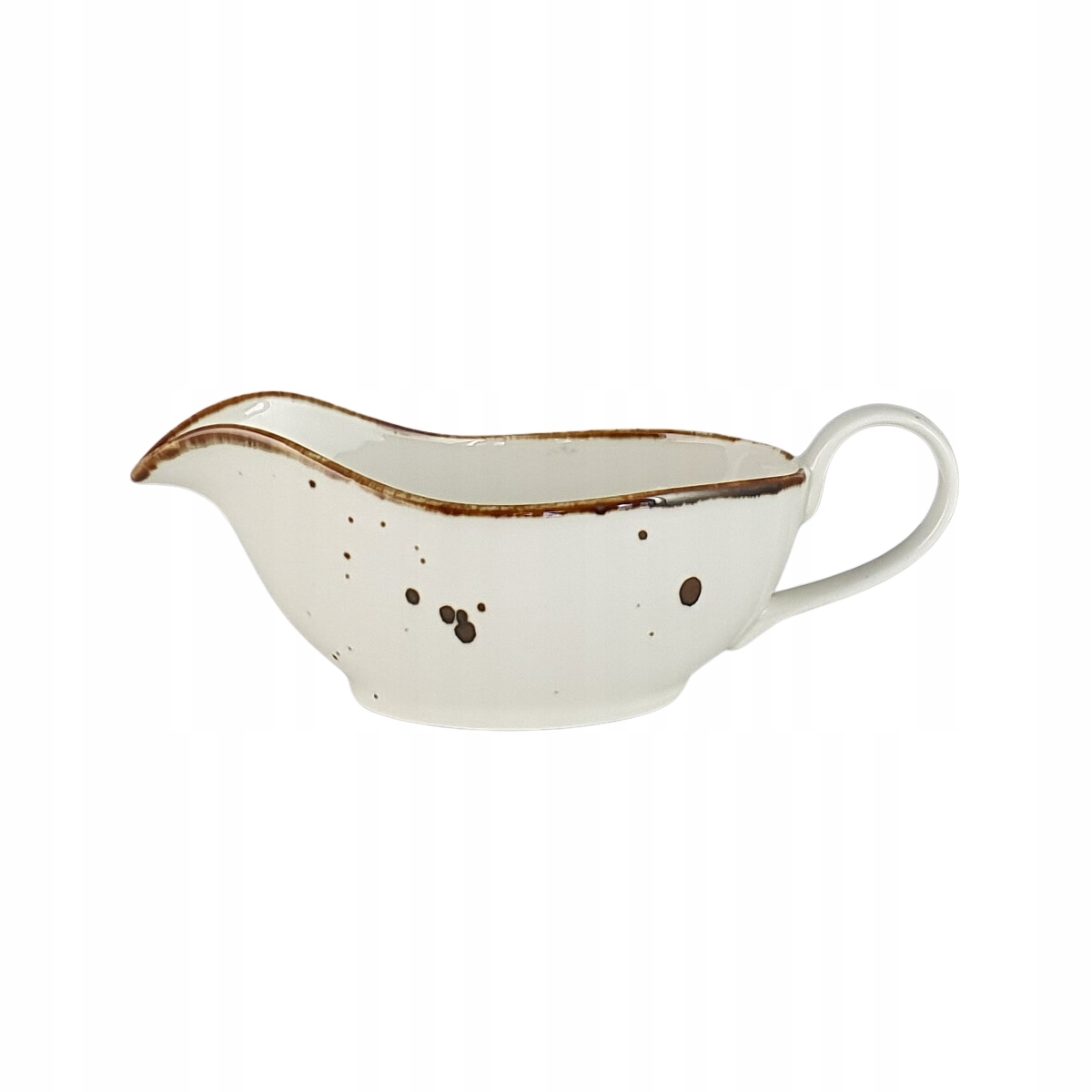 Cottage Cream Porcelánová Omáčník 350 ml|Krémová| Alumina Bogucice