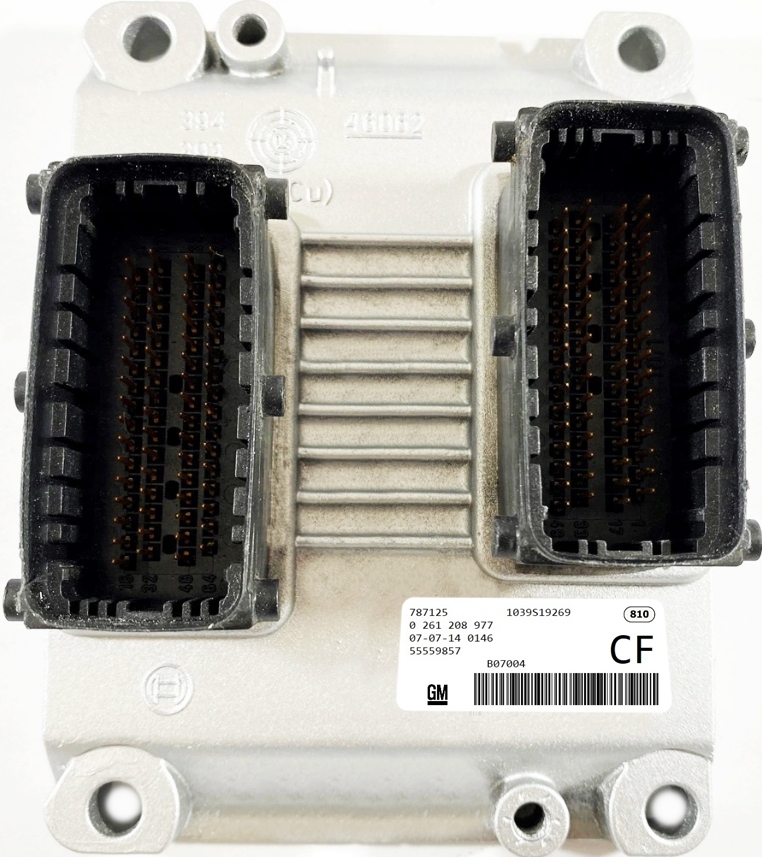 ECU OPEL ASTRA H 1.6 0261208977 55559857 CF +PIN
