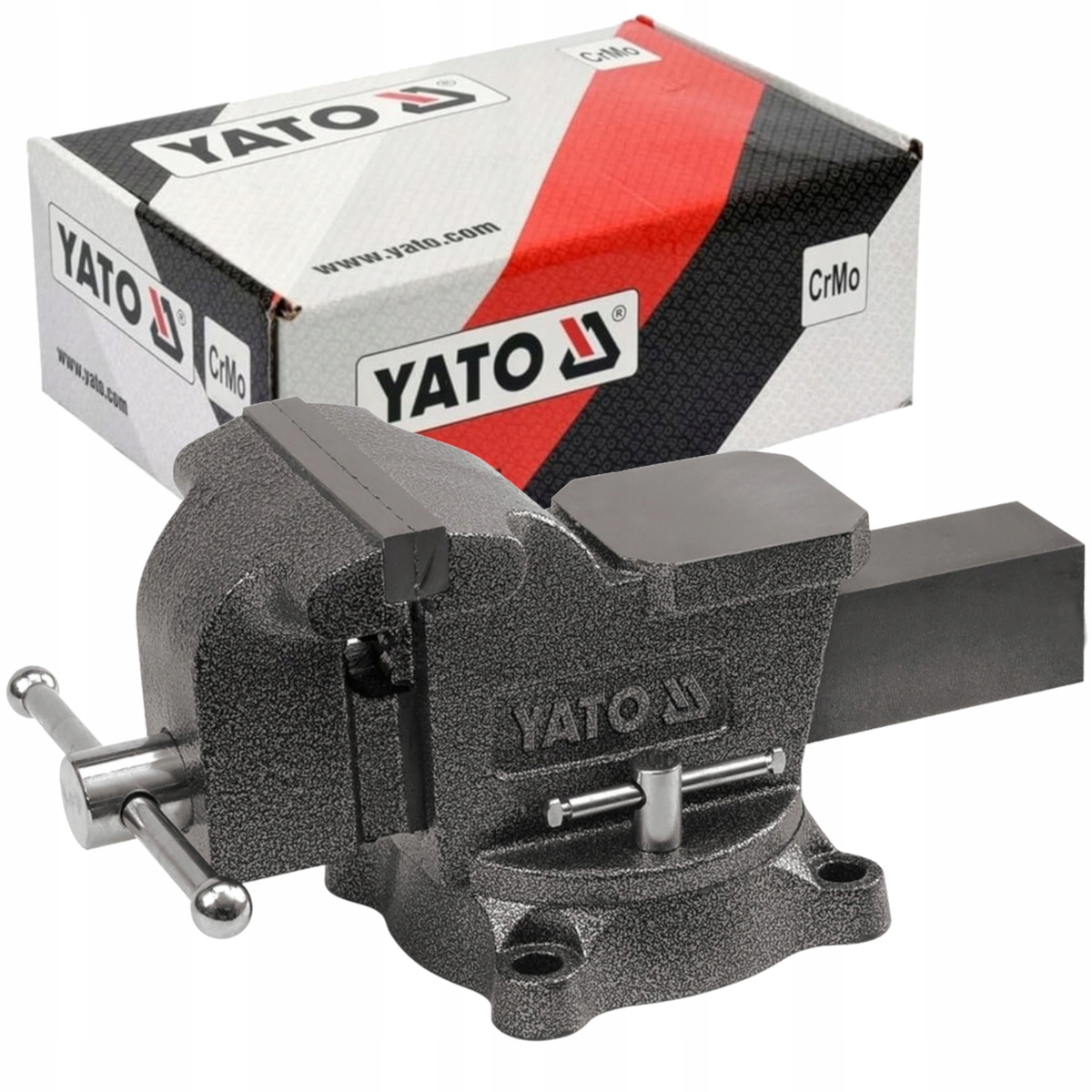 Imadło Ślusarskie Obrotowe Maszynowe 150 MM Żeliwne Yato YT-6503