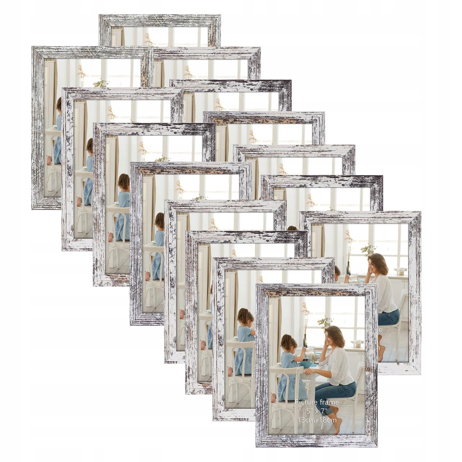 Horlimer 5-balení rámeček na fotografie 15 x 18 cm, stříbrná barva