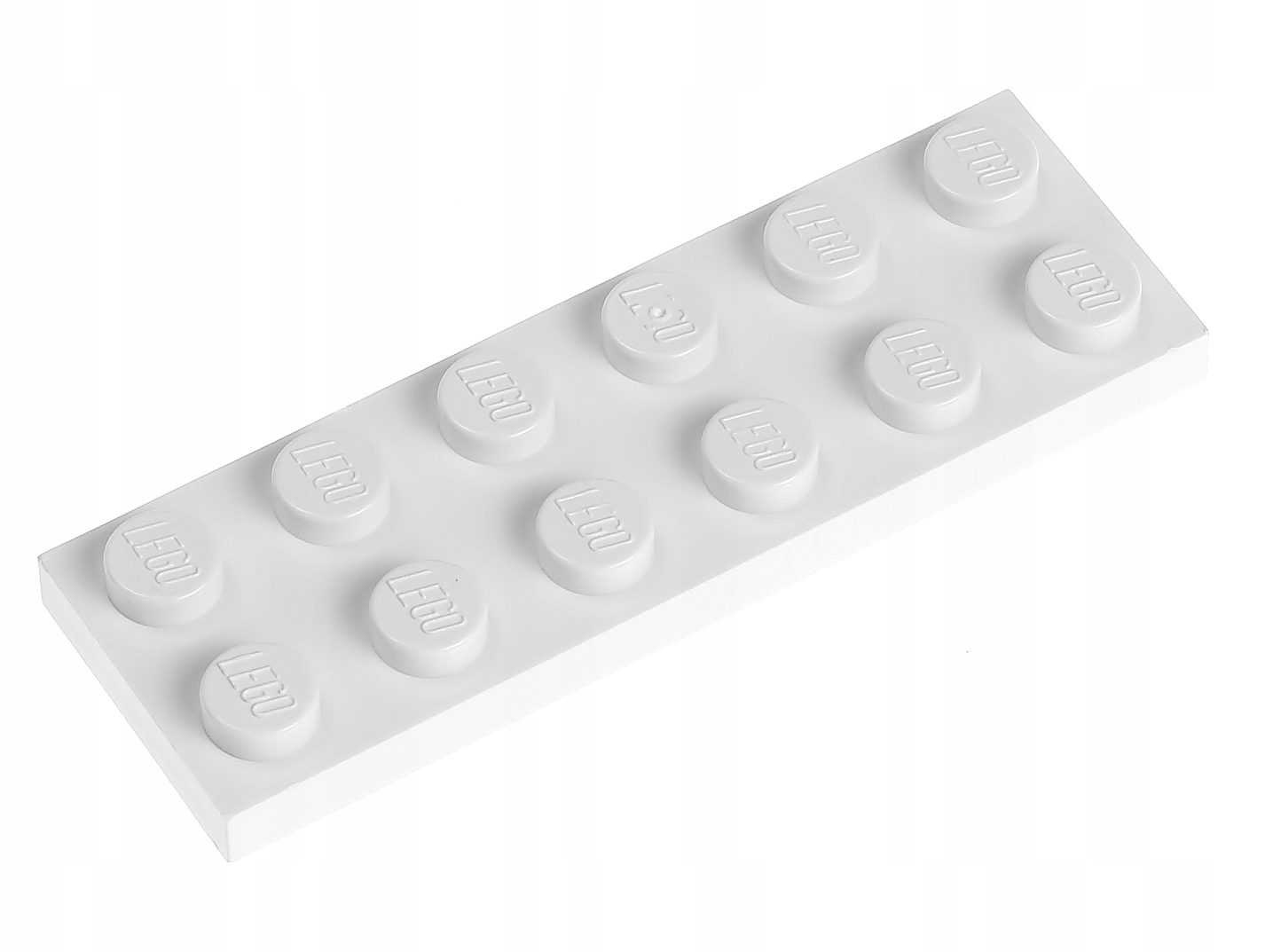 

Lego Płytka zwykła 2x6 3795 biała