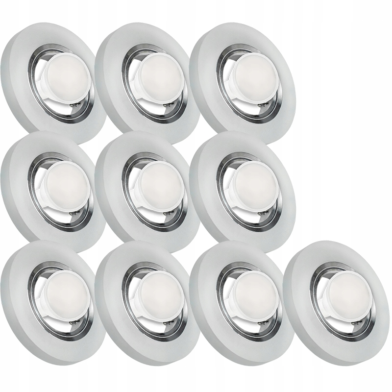 10X Skleněná Zapuštěná Lampička S Velmi Silným Sklo Led Žárovka 1.5 W