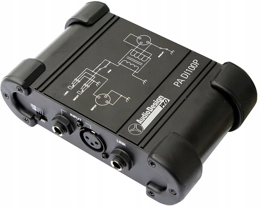AudioDesign Pa DI 100P profesionální pasivní directbox