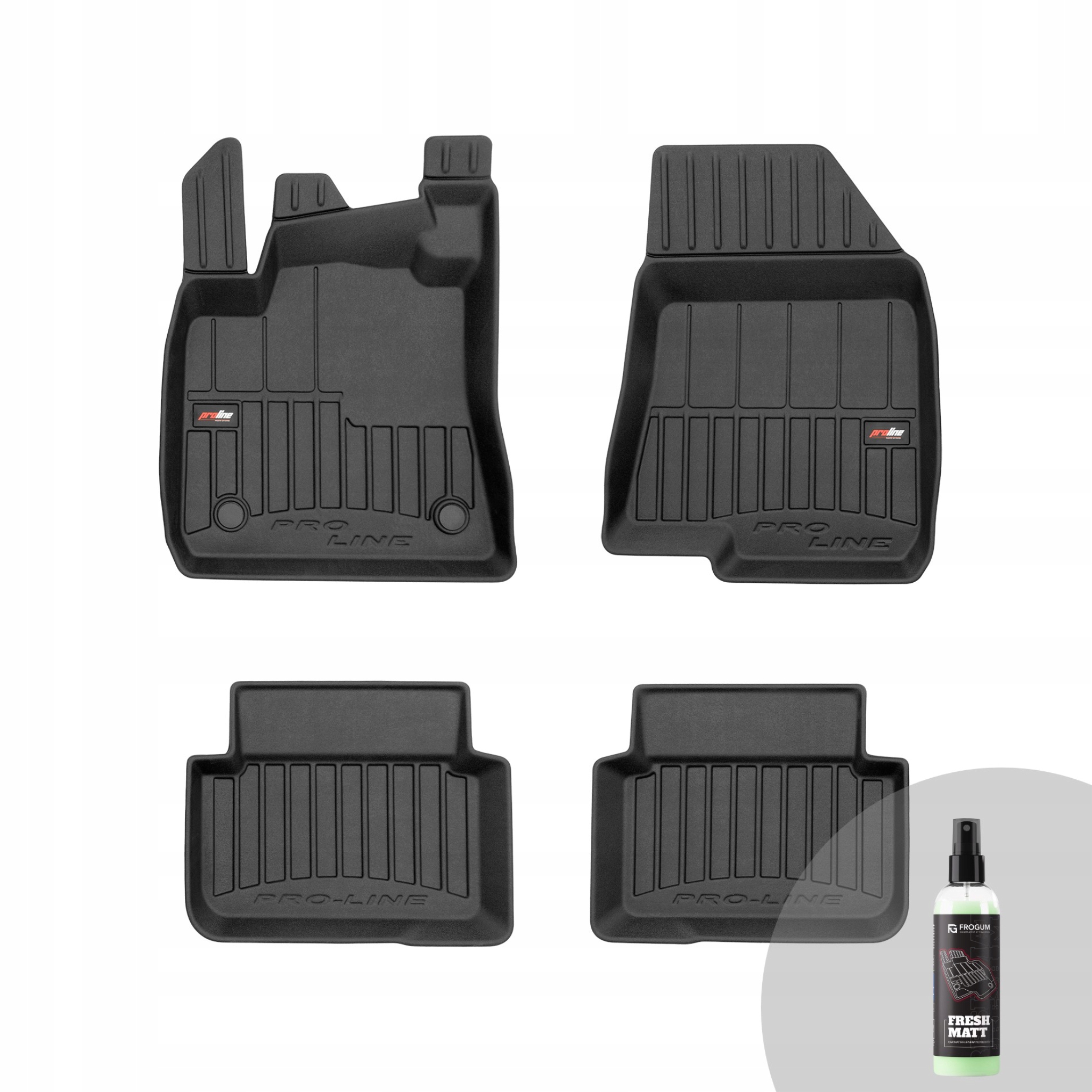 Frogum 3D koberce do auta pre Dacia Logan III od roku 2020