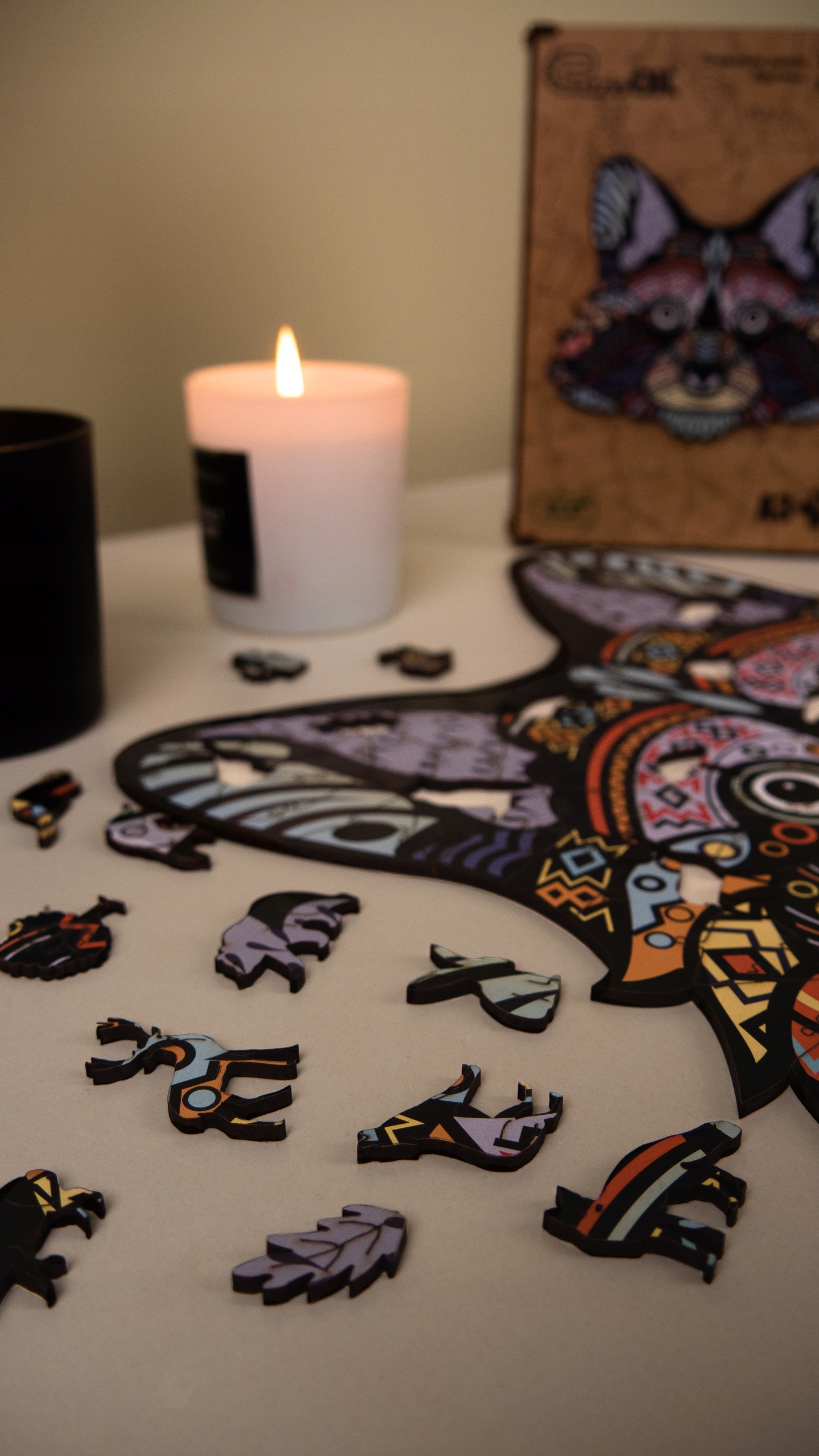 Puzzle drewniane ECO Wesoły SZOP PRACZ A4 Rodzaj 2D