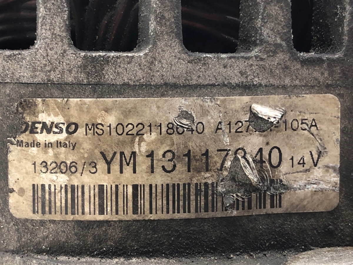 ALTERNATOR OPEL VECTRA C 13117340 1.9 150KM 03-09 Typ samochodu Samochody osobowe