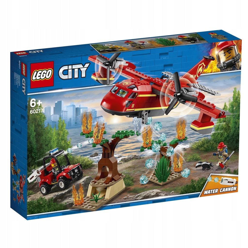 LEGO CITY 60217 SAMOLOT STRAŻACKI