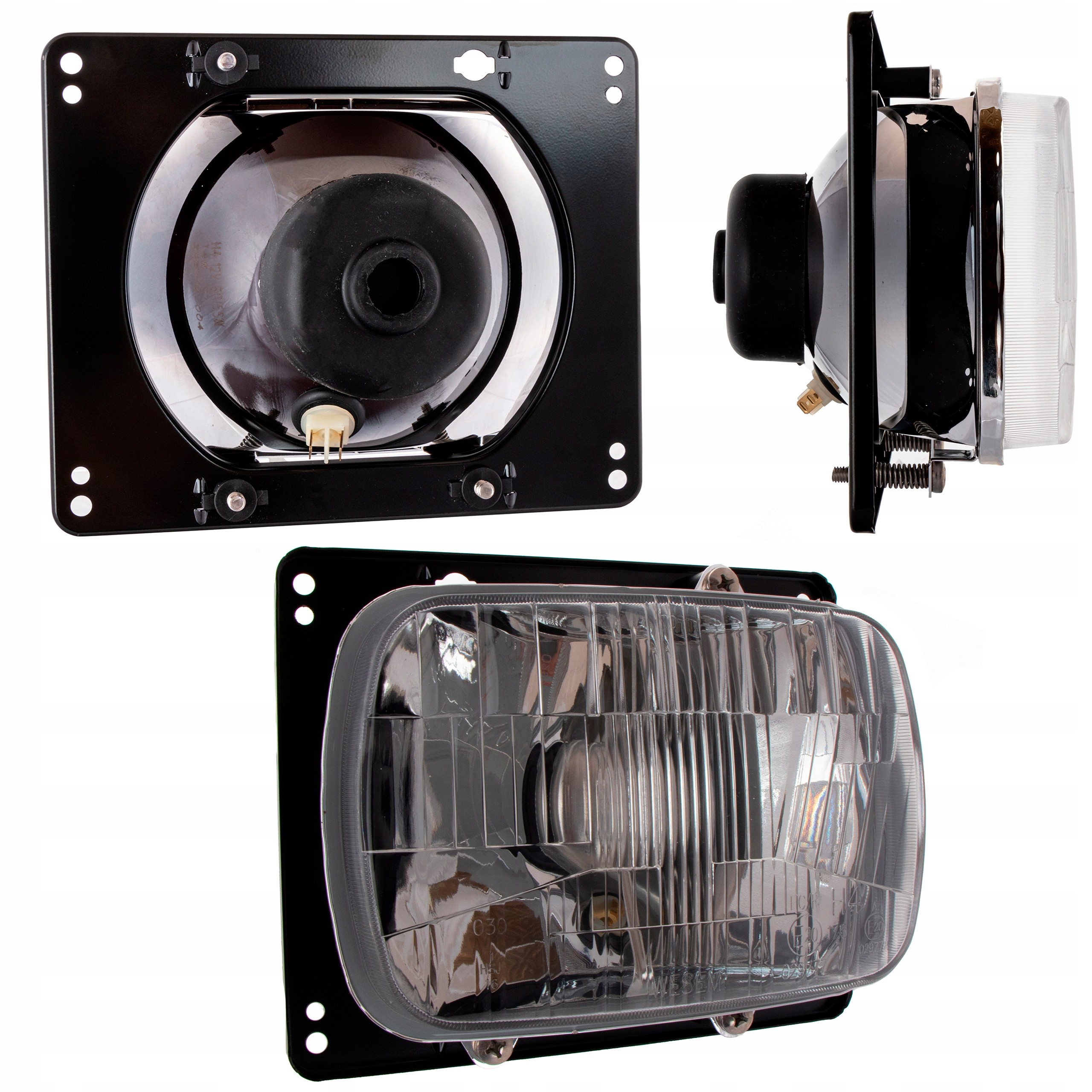 RE.27708 - Передня фара Wesem L / P H4 12V 24V Ursus Zetor