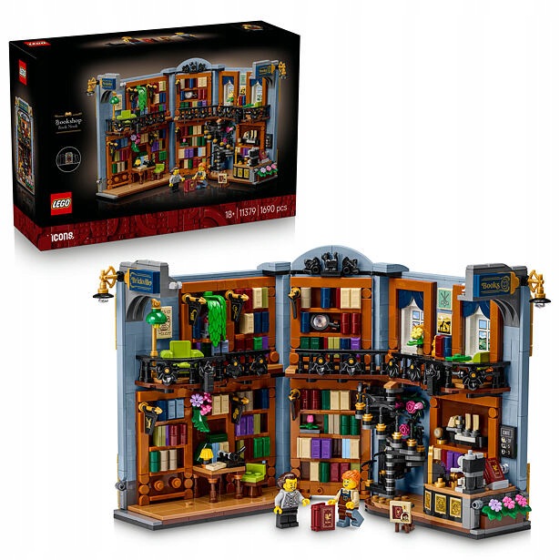 Lego Icons 11379 Knižní zarážka: Knihkupectví
