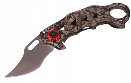 Nóż składany Karambit Claw Titanium Coated 17cm
