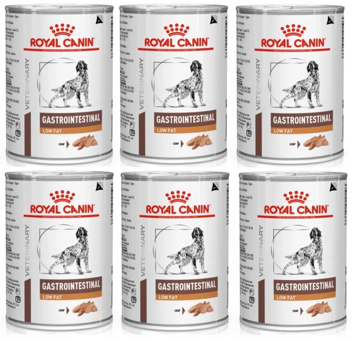 Royal Canin Gastro Intestinal Low Fat 6X420 g
