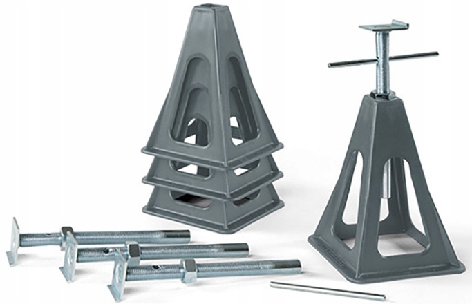 Podstavce Podpěry, Stabilizační Kužely Pro Obytný Vůz Fiamma