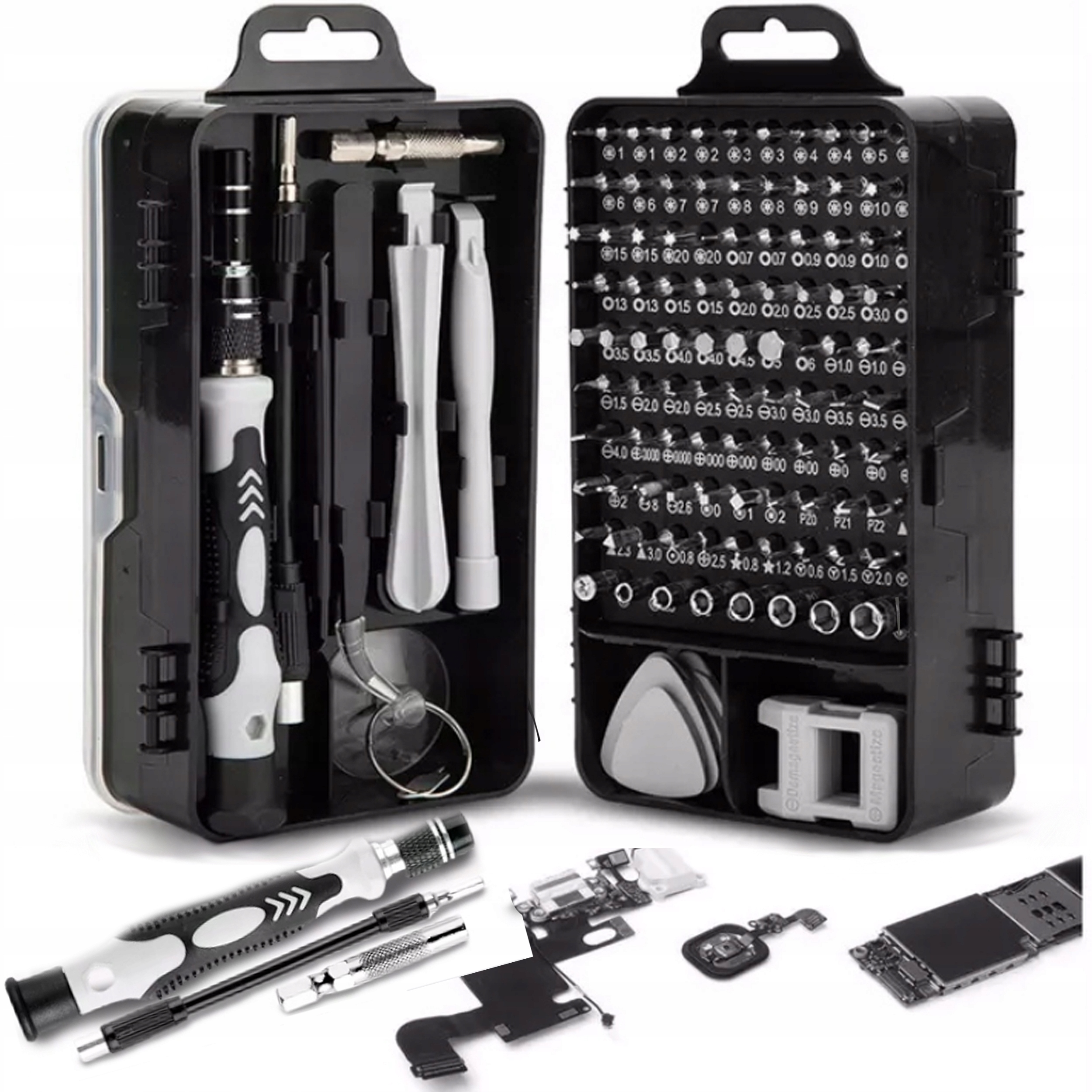 

Zestaw Precyzyjnych Śrubokrętów 115w1 Wkrętak Torx