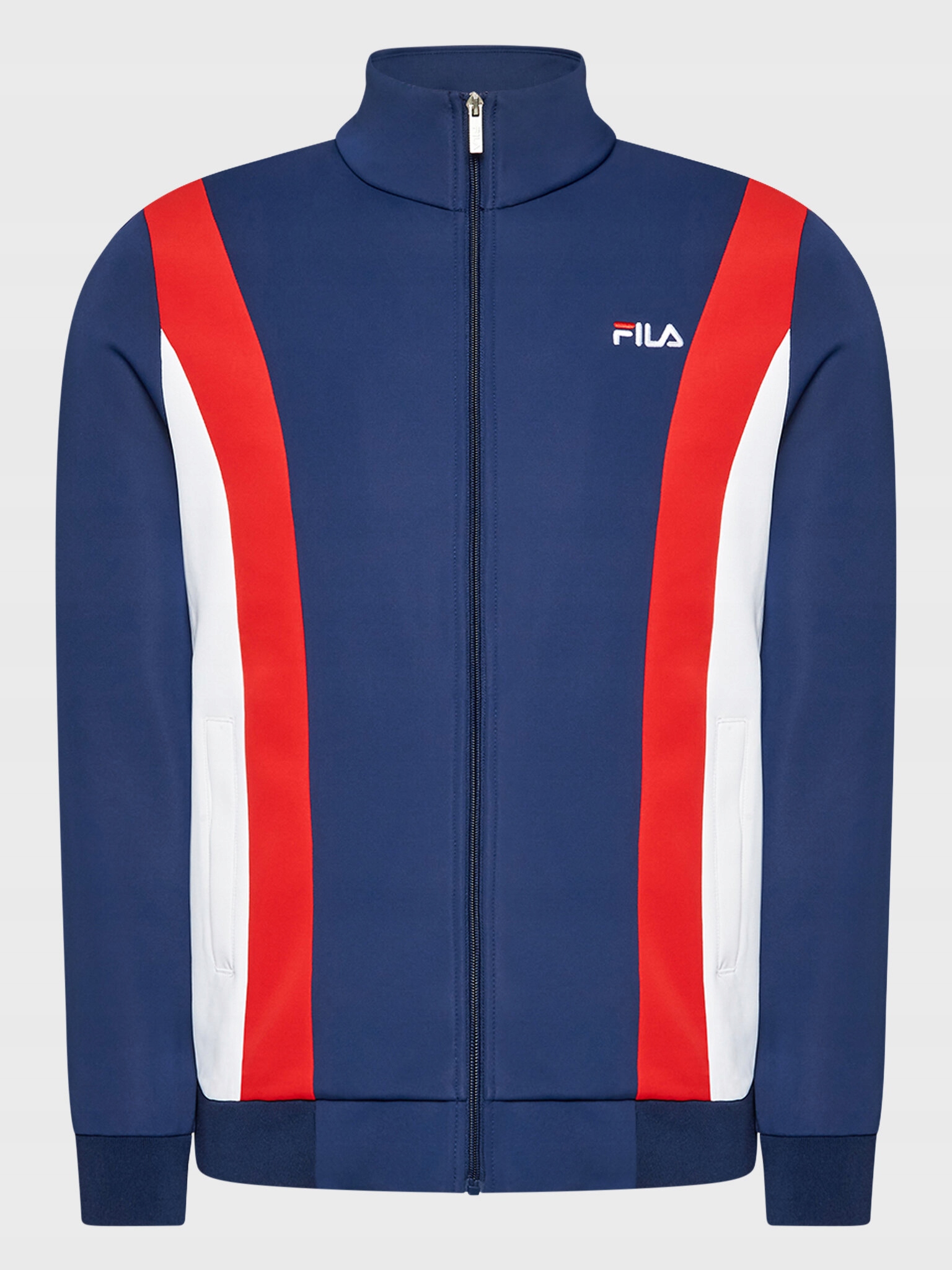 Fila Bluza Bastia FAM0173 Granatowy Regular Fit