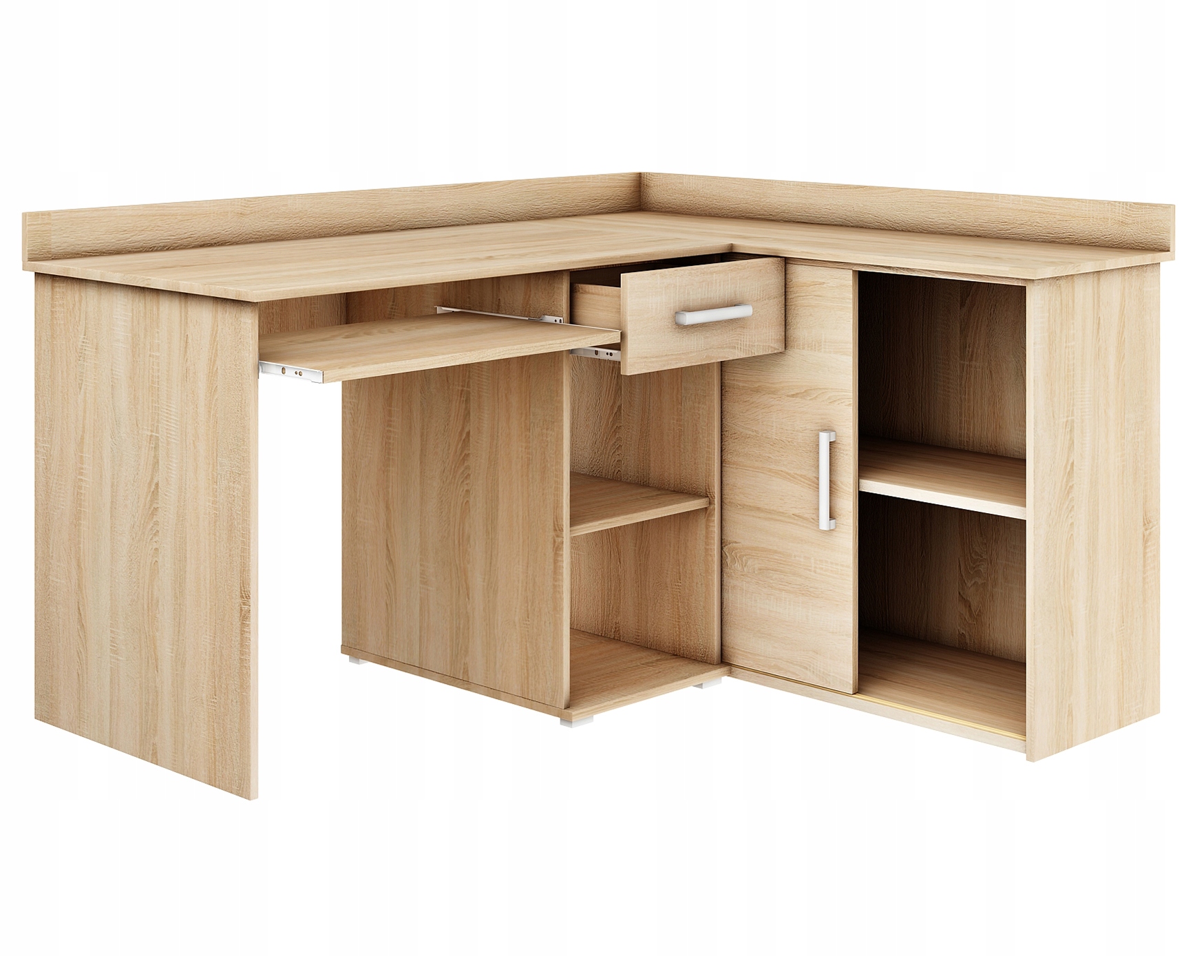 BIURKO NAROŻNE MICHAŁ I DĄB SONOMA KOMPUTEROWE Marka AgatMebleGrzybek