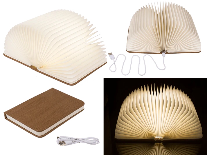 Led lampička Kniha Pro Milovníka Knih Čtenáře Čtení Dárek