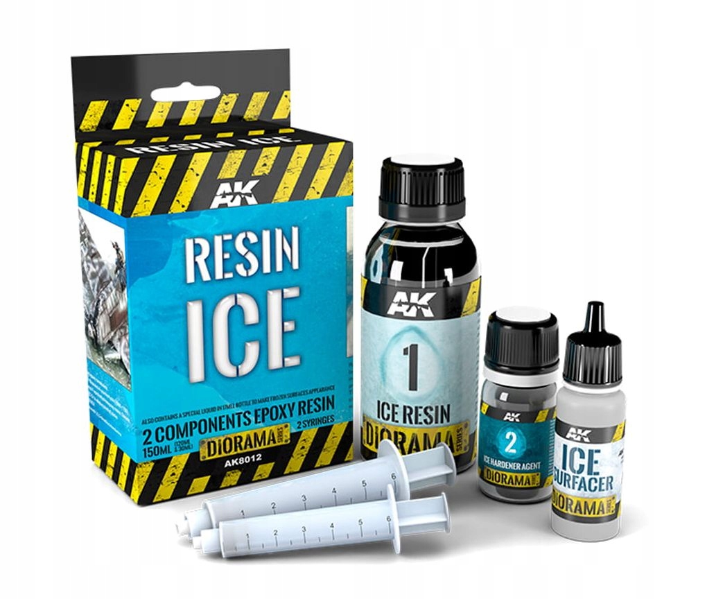 Ak Interactive AK8012 Resin Ice 2 Komponenty